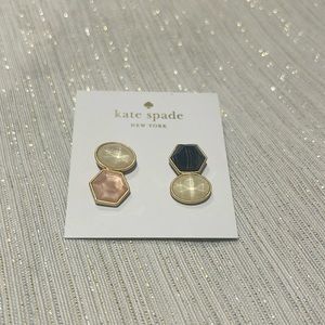Kate Spade asymmetrical earrings